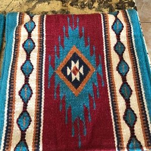 Two  tribal print pillow covers